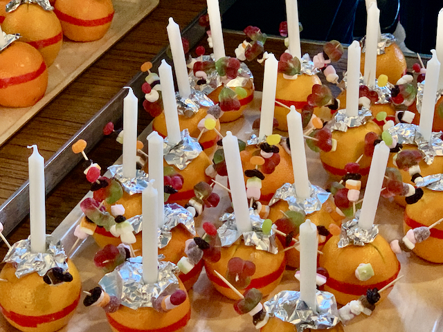 Christingle candles   Christingle candles